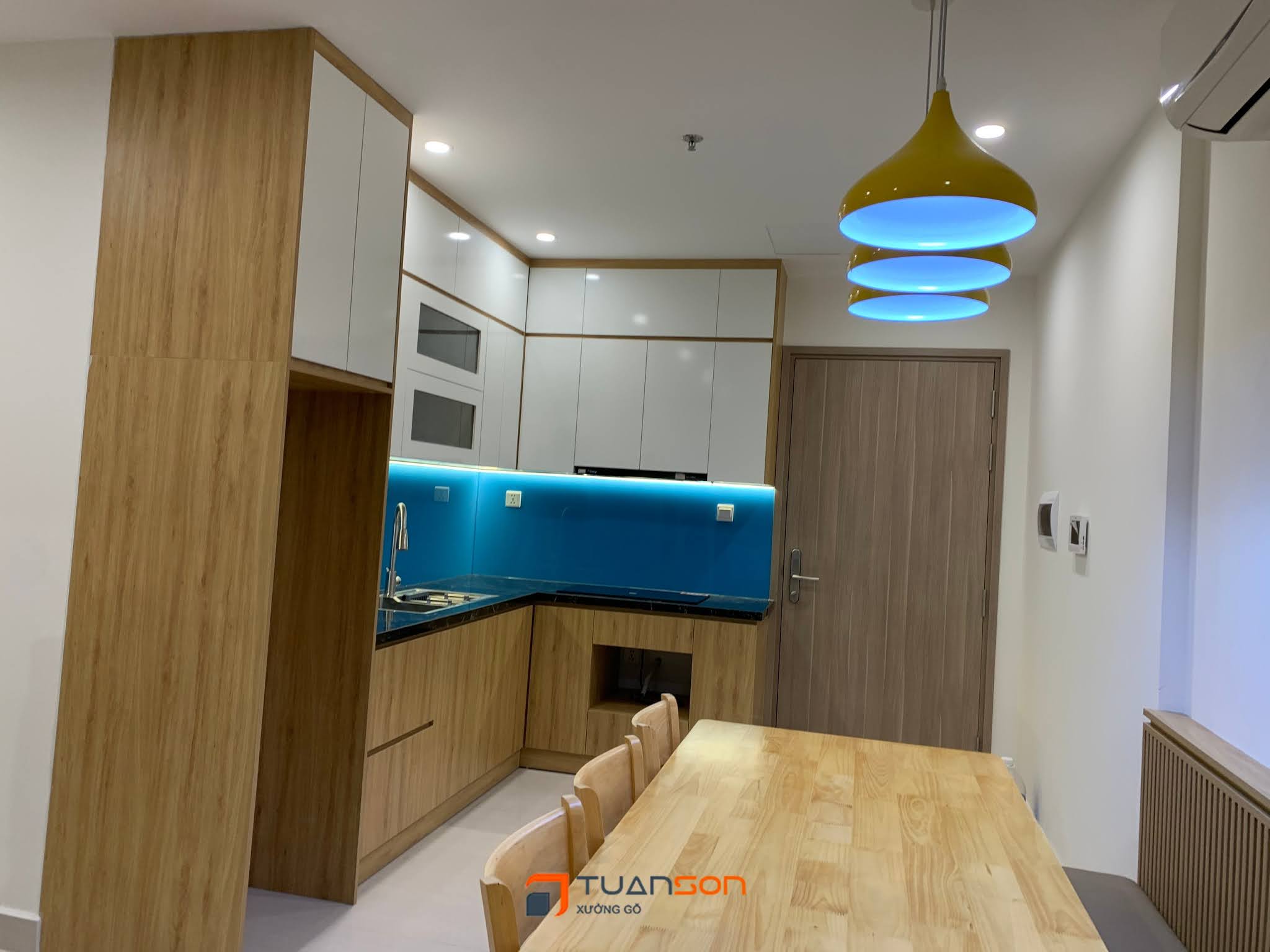 Hoàn thành bàn giao công trình nội thất S2.16-xx24 (2PN+1) Vinhomes Ocean Park