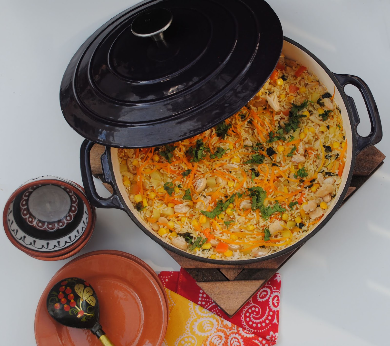 Mexican Rice- Arroz Mexicano and a Procook cast Iron pan review ...