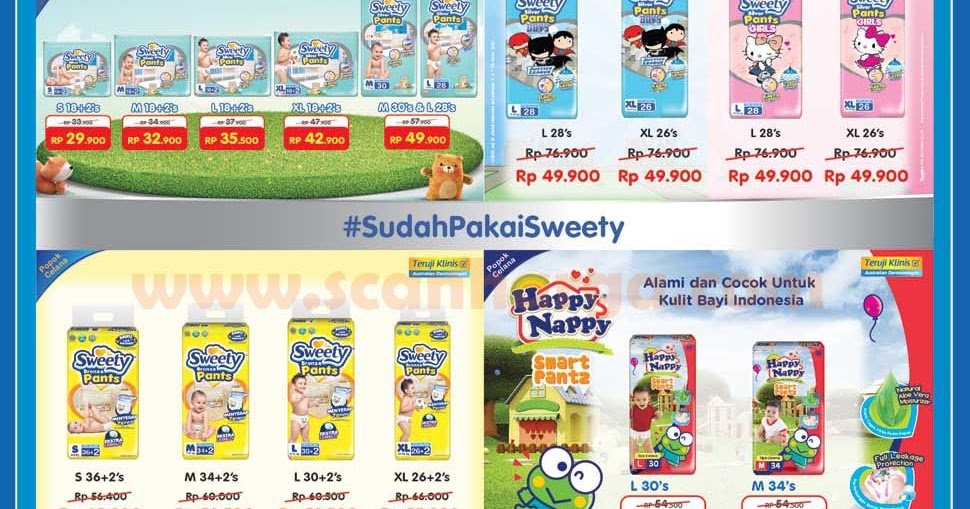 Promo Indomaret Produk Pampers Sweety Periode 4 31 Desember 2019