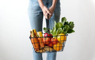 Woman Harvesting Veggies