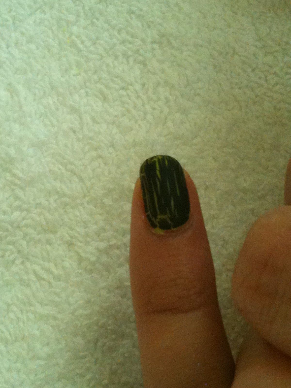 nail polish cracking! funnn