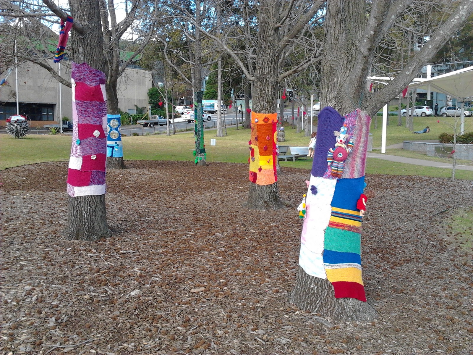 I Love Buttons By Emma: Yarn Bombing