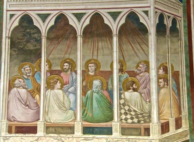 La Pentecoste - Giotto - Cappella degli Scrovegni - Padova