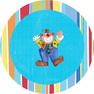 Clowns: Free Printable Candy Bar Labels. Free Printable Toppers.