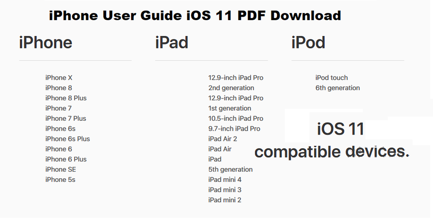 Iphone 6 User Manual Ios 11