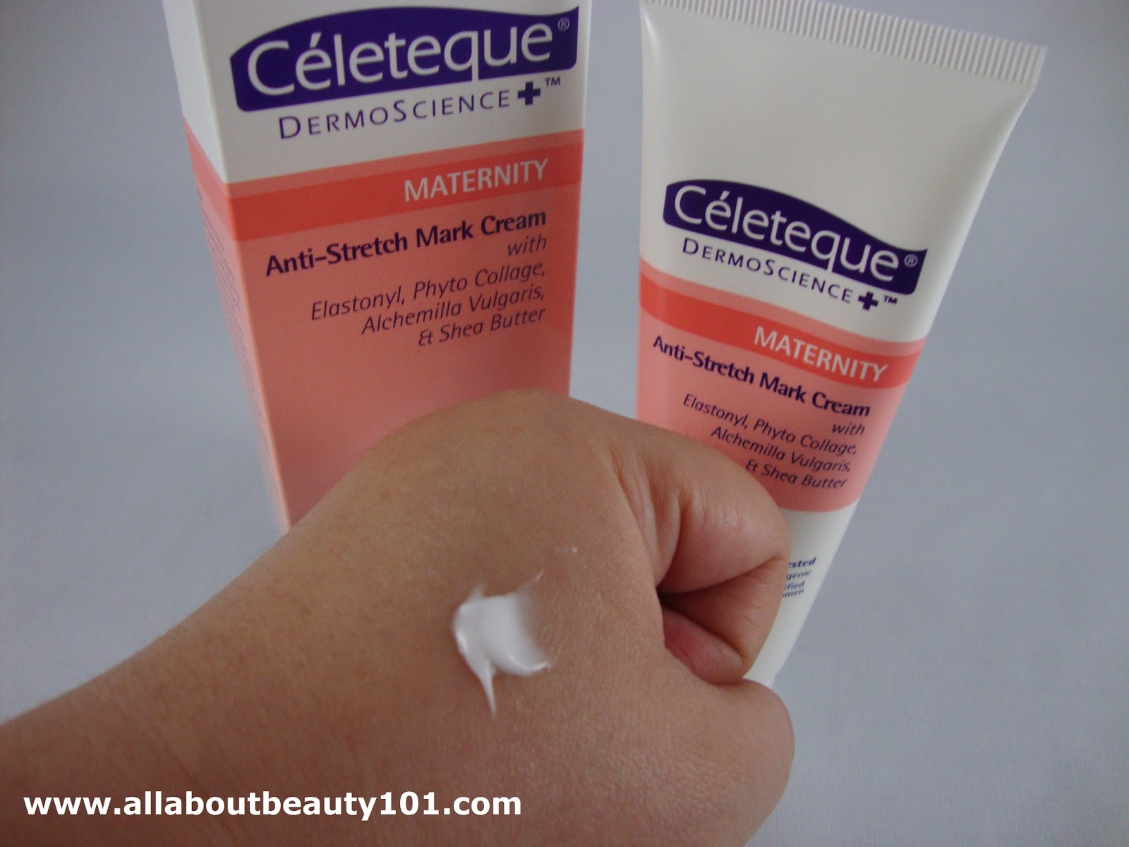 Celeteque Maternity AntiStretch Mark Cream All About Beauty 101