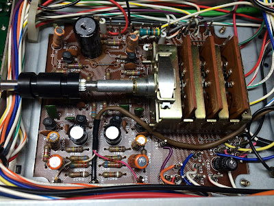 Marantz 2238B_Phono Amplifier Board_before servicing