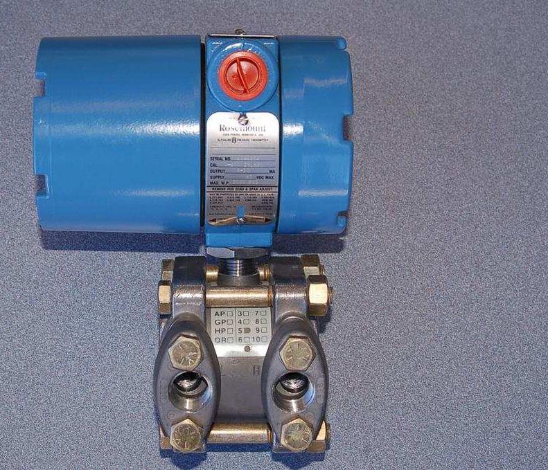 Industrial Instrumentation Rosemount model 1151 differential pressure