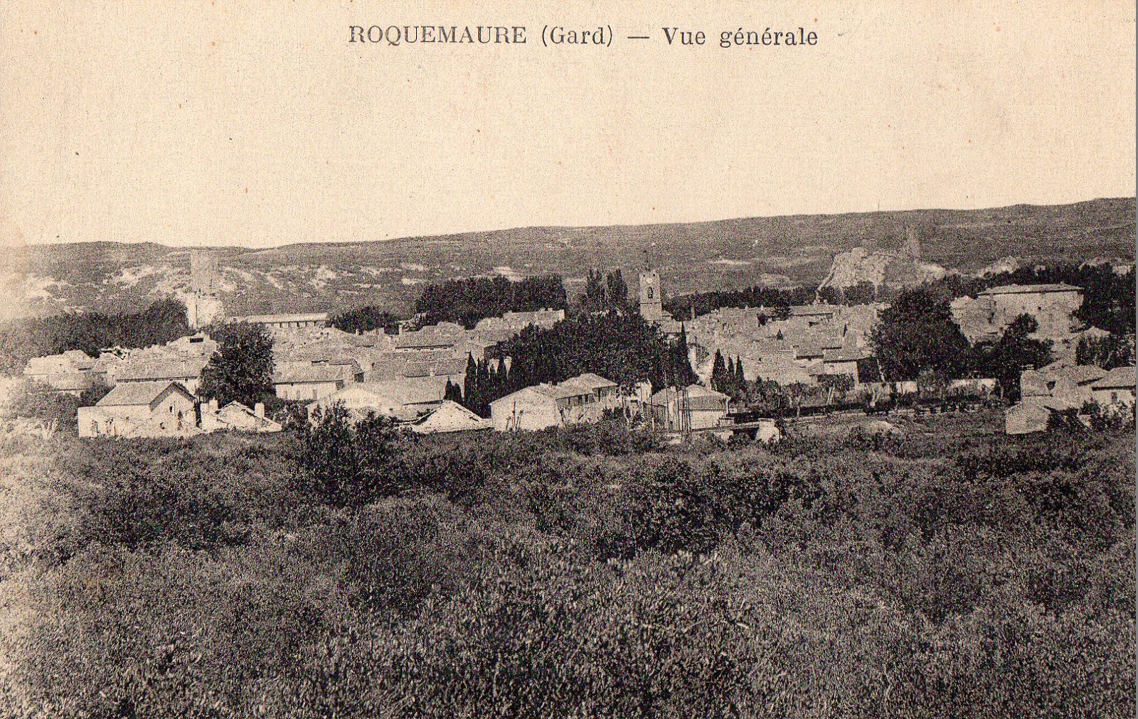 Roquemaure Cartes Postales Roquemaure Vue Générale