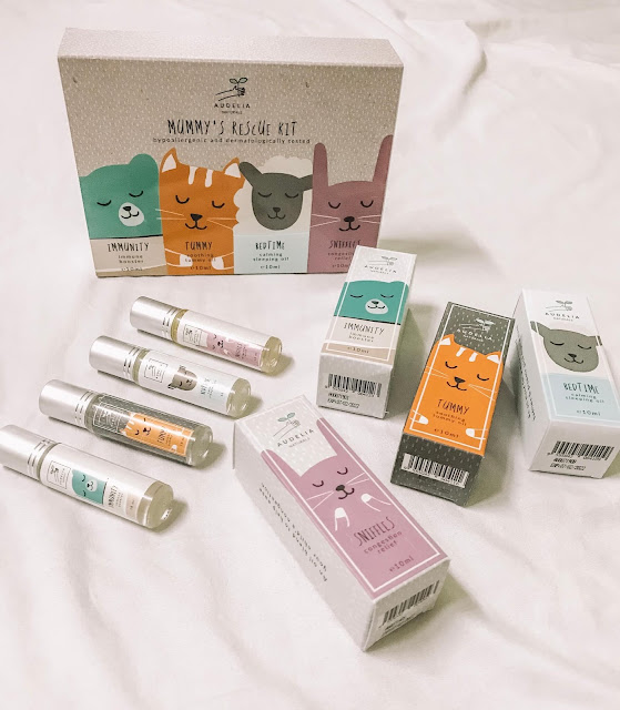 Audelia Naturals Essential Oil, Mummy's Rescue Kit Audelia Naturals Mummy's Rescue Kit