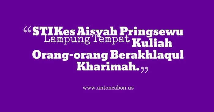 Profil STIKes Aisyah Pringsewu Lampung