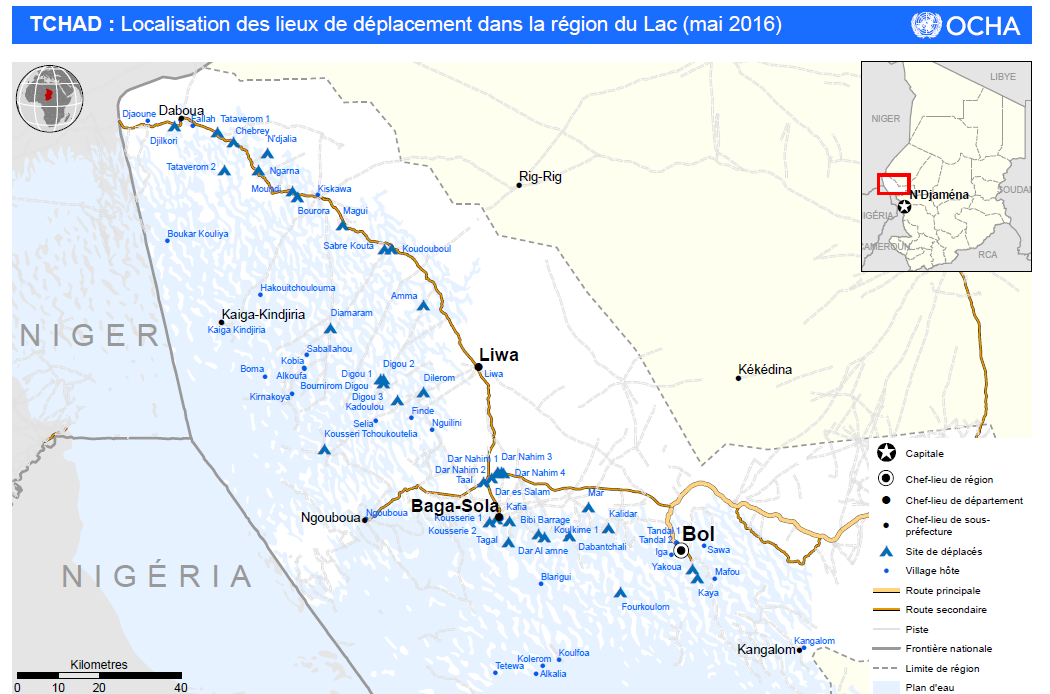 Africa en colores: 334. Lago Chad