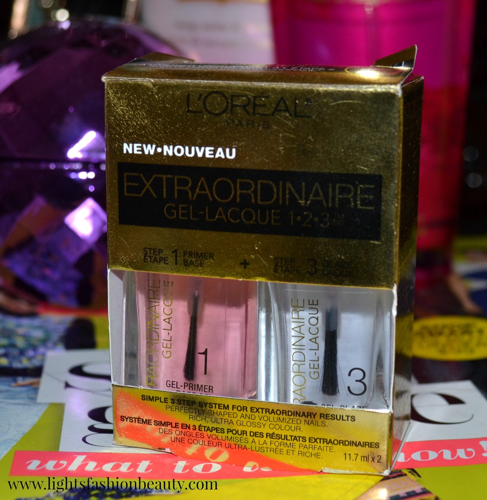 L'Oréal Extraordinaire Gel Lacque Kit L'Oréal Extraordinaire Gel Lacque Kit