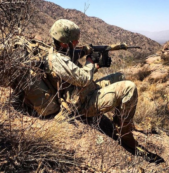 El ejército Argentino en Buenos Aires