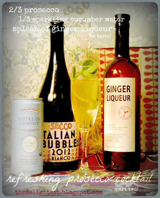 the delightist Prosecco cocktails