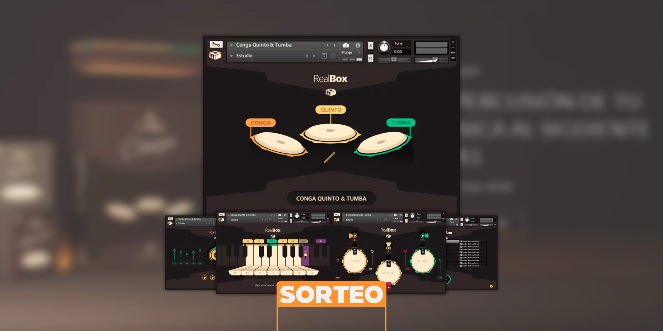 'SORTEO Licencia' RealBox Conga by RealBox Instruments