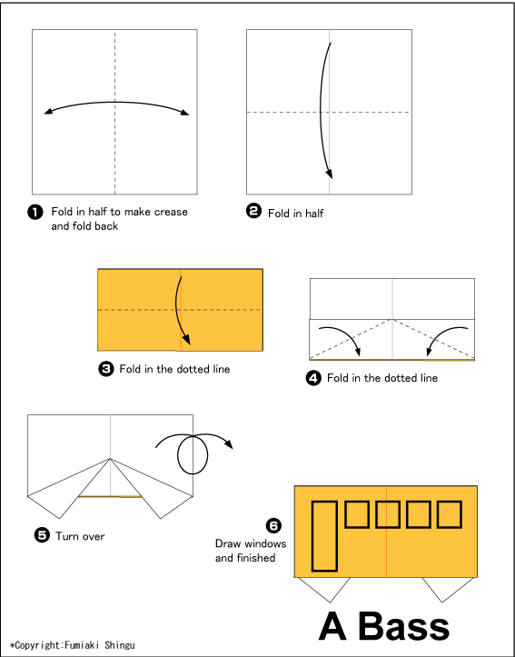 බස් එකක් හදමු (Origami Bus) - Your Choice Way