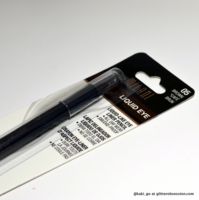 glitter obsession Milani Eyeliners