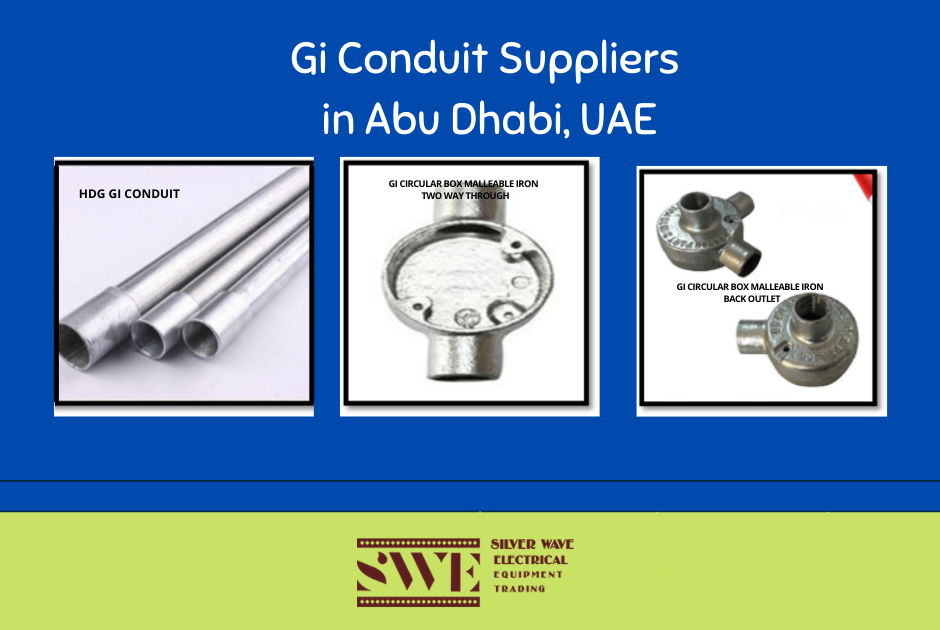 GI Conduit Suppliers in Abu Dhabi, UAE