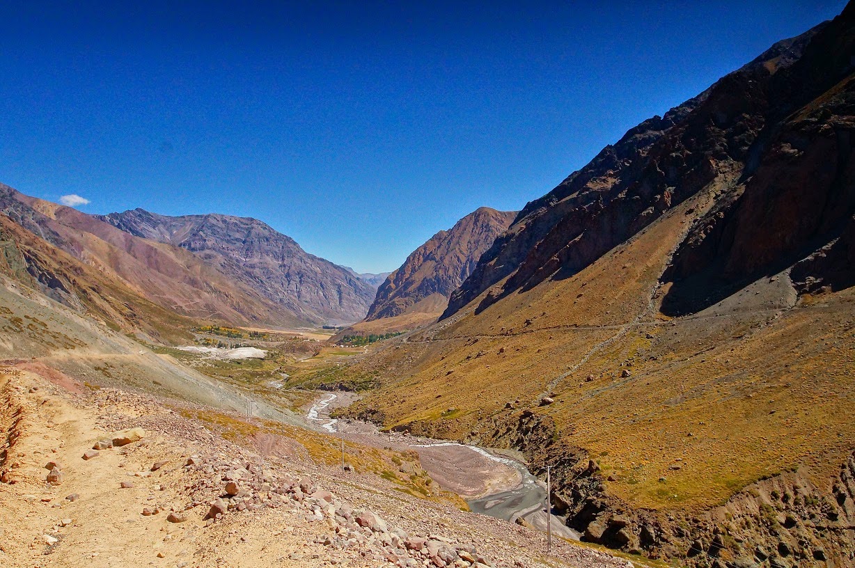 Las Fotos de los Viajes Cajon del Maipo en los Alpes Chilenos