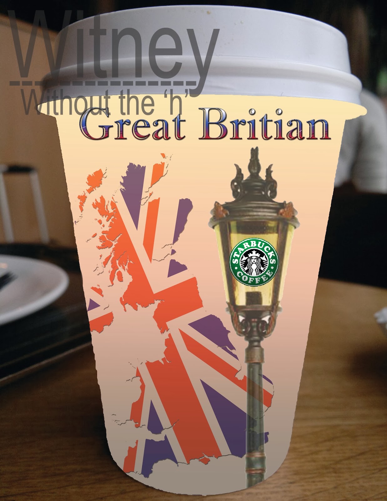 The Witney Without the 'h' Experience Coffee Cup