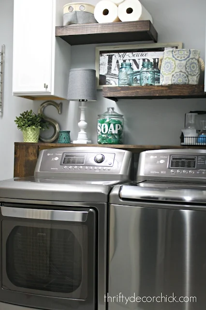 Shelf Esteem: The Only 3 Laundry Room Shelves You Need!