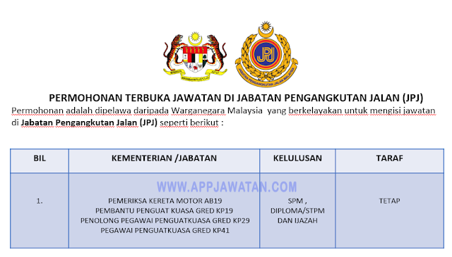 Jabatan Pengangkutan Jalan (JPJ)