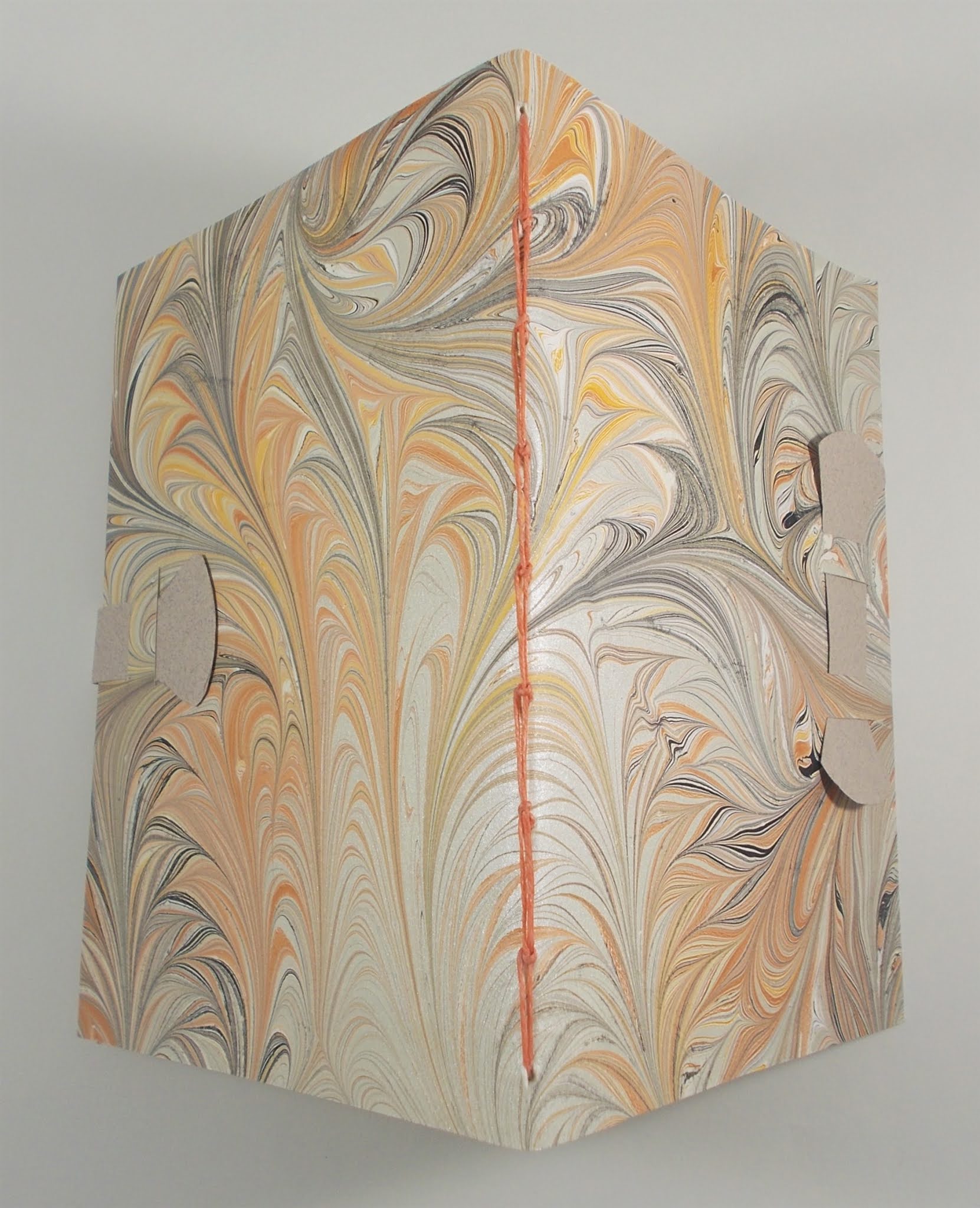 North Redwoods Book Arts Guild MEDIEVAL CLOSURE & BACK STITCH TWIST