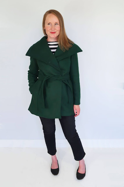 A Finished Coat and how to wear it - The Willa Wrap Coat Sew Along ...