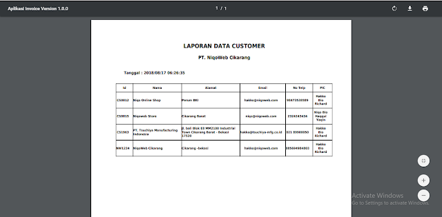 APLIKASI INVOICE (AP-ICE) DENGAN PHP, MYSQL DAN BOOTSTRAP 3