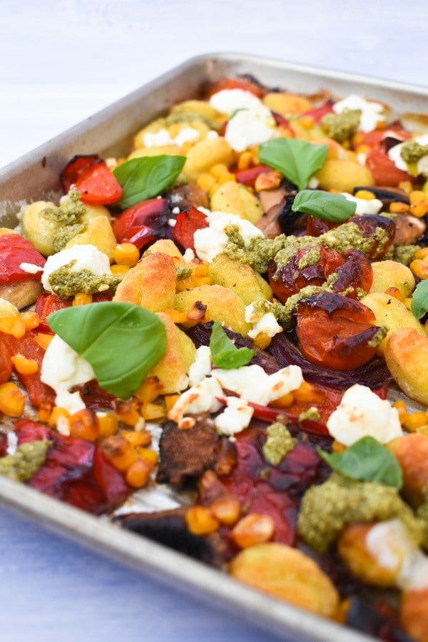 Easy Roasted Vegetable Gnocchi Bake Tinned Tomatoes