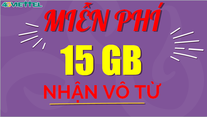 Viettel tặng data Miễn phí