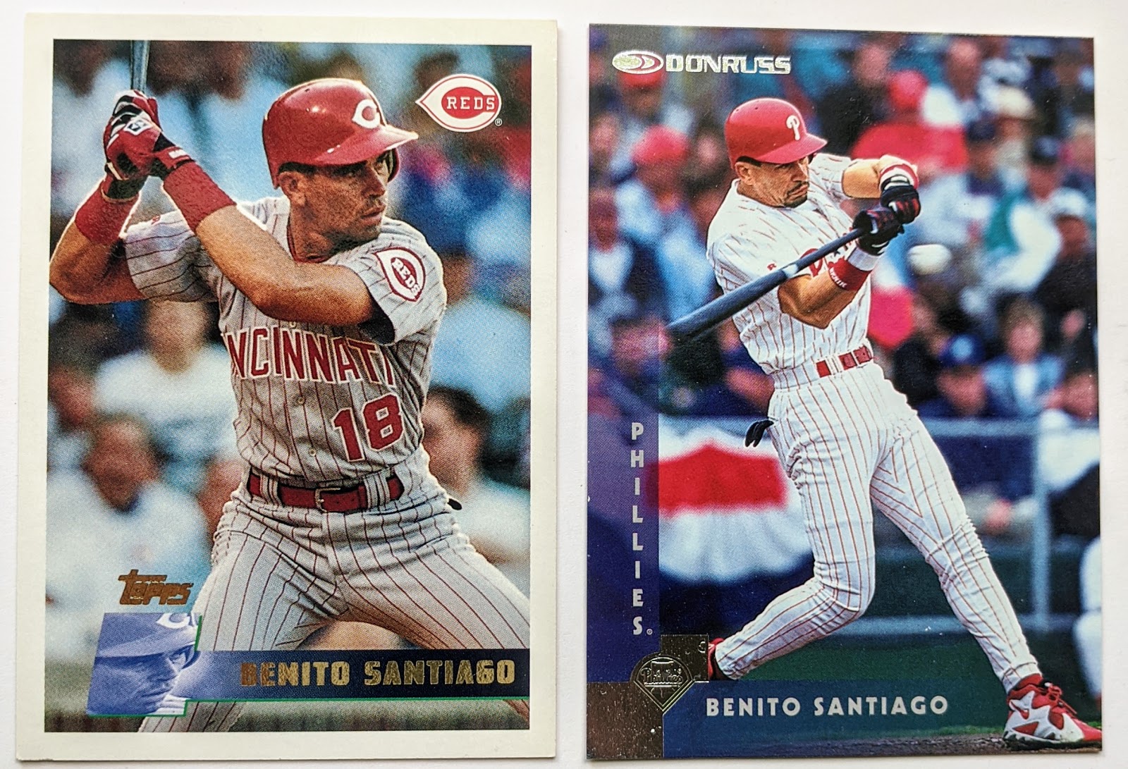 Baseball Card Breakdown: Vagabond Binder: Benito Santiago