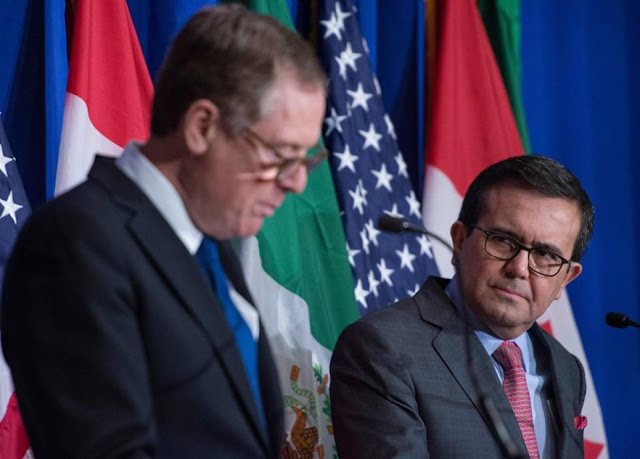 México presiona a los estadounidenses para salvar el TLC 