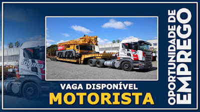 vaga para motorista