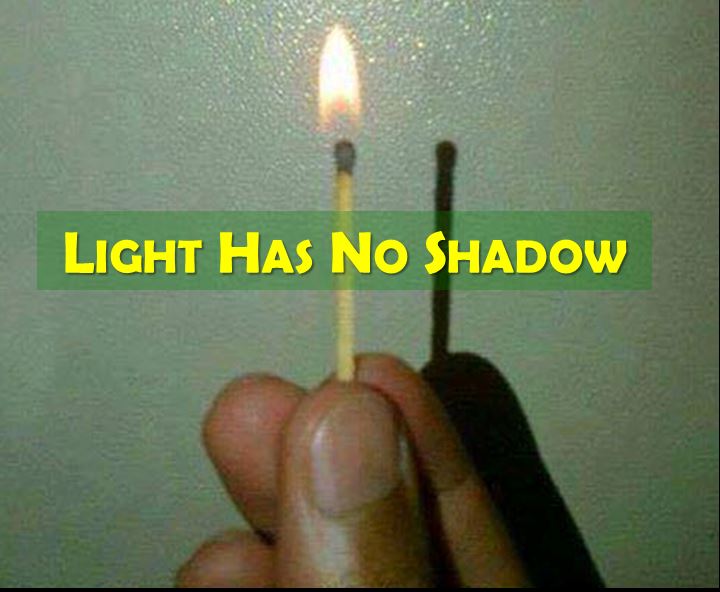 Rocky Road Devotions Light Has No Shadow