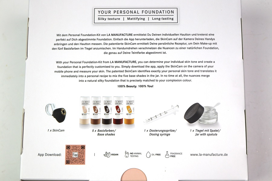 Glam & Shine Beautyblog LA MANUFACTURE YOUR PERSONAL FOUNDATIONKIT