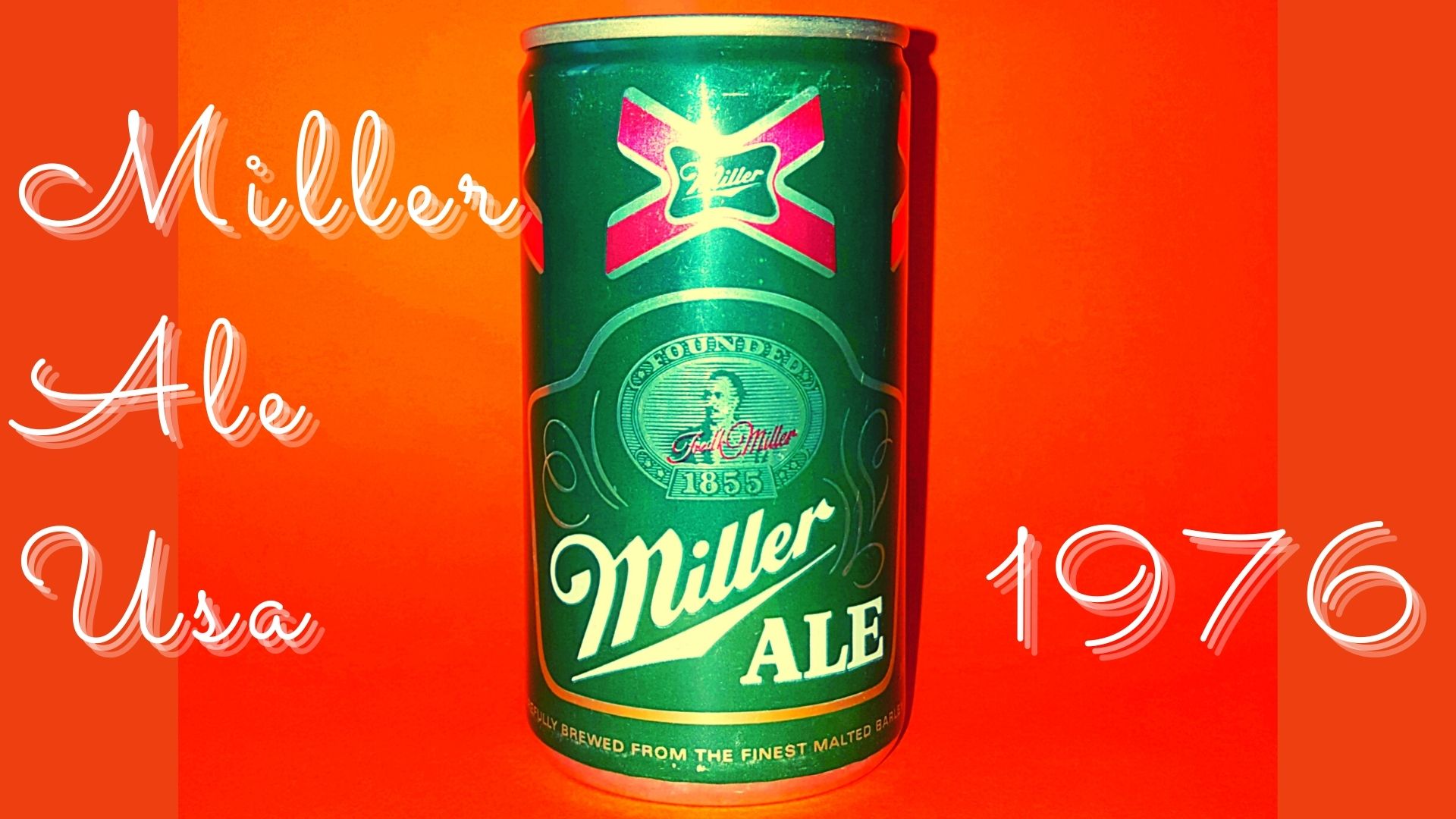 Estoy coleccionando Miller Ale Usa 1976 Cerveza 355 cc.