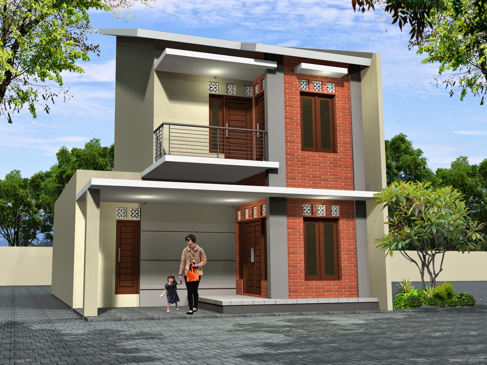 Desain Rumah Minimalis 2 Lantai Type 36 Desain Rumah Minimalis Desain Rumah Minimalis 2 Lantai Type 36 Desain Rumah Minimalis