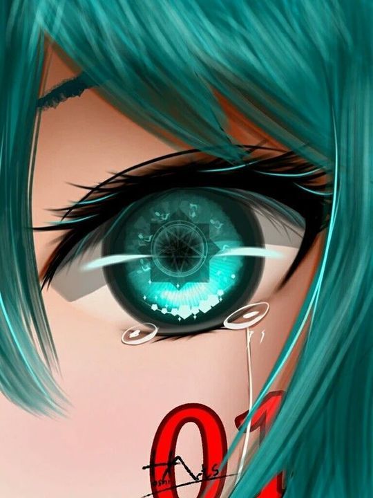 Olhos-Anime ( treino ) - Desenho de _tsubakisan_ - Gartic
