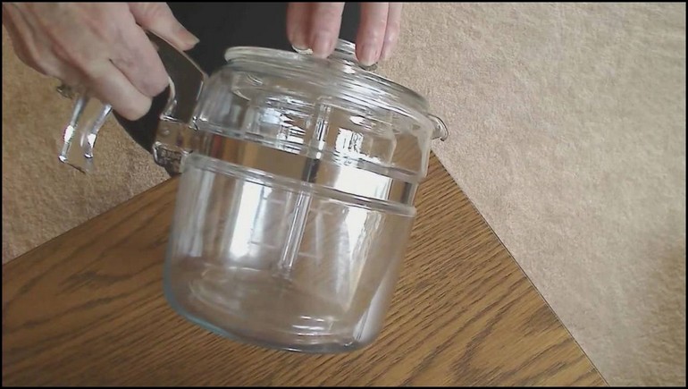 Old Fashioned Glass Coffee Percolator