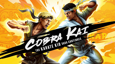 Cobra Kai The Karate Kid Saga Continues Game Logo
