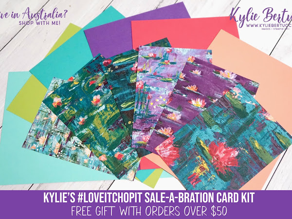 Kylie's #loveitchopit Card Kit Giveaway