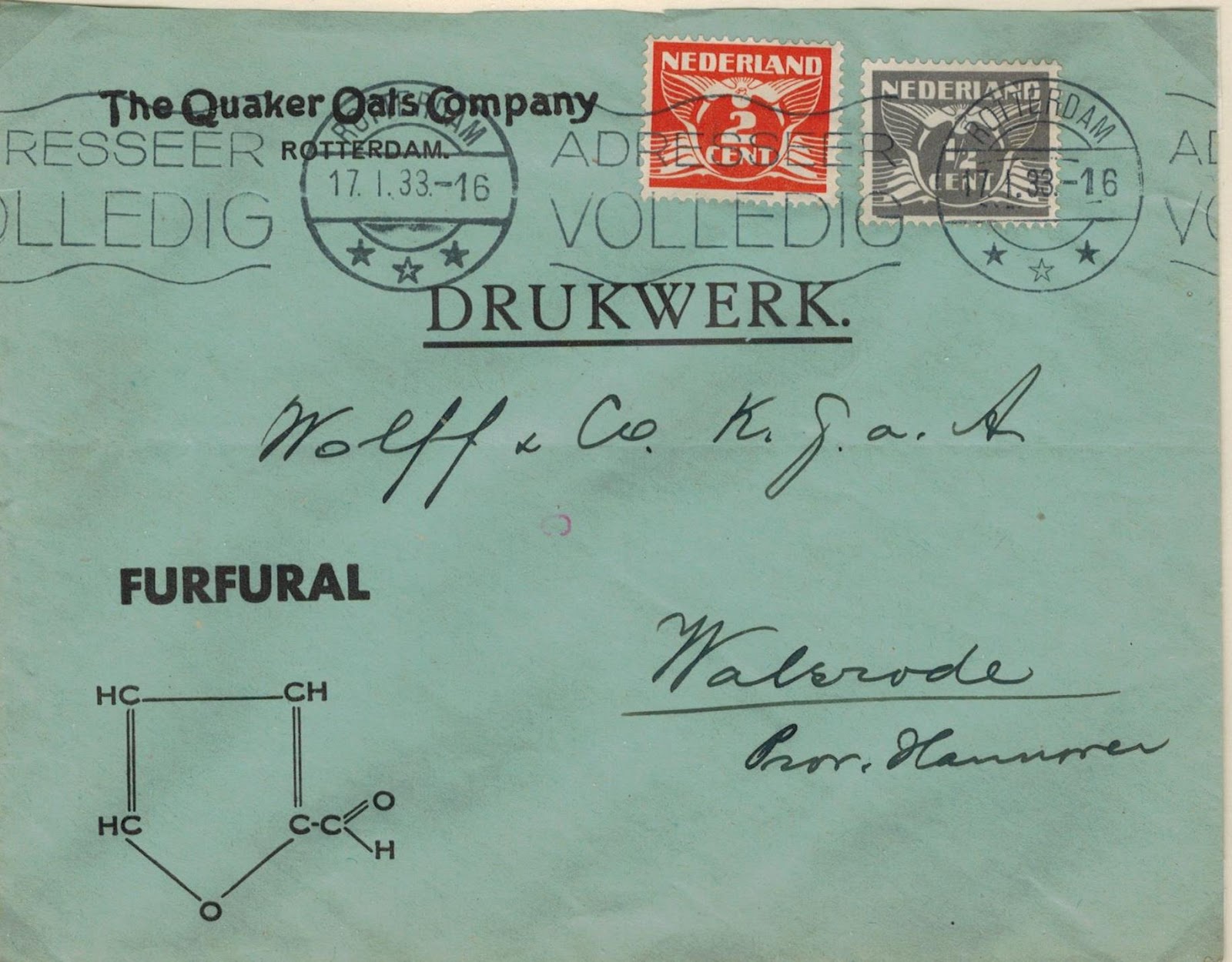 Netherlands Postal History International Printed Matter Rates 1921 1946