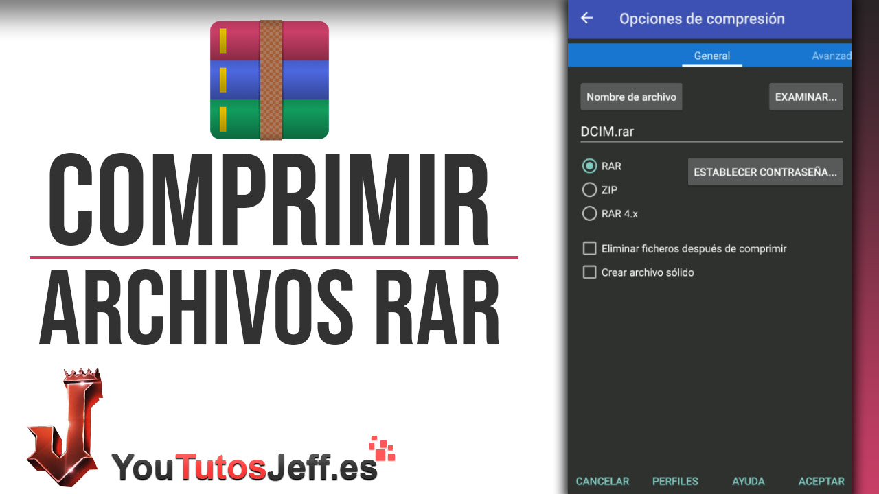 Comprimir y Descomprimir Archivos con Winrar en Android