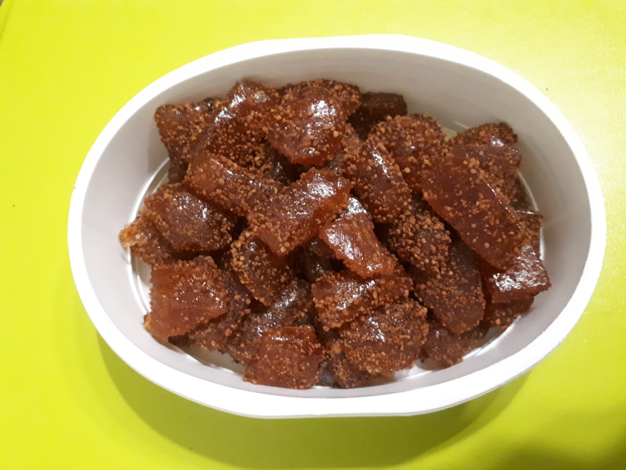 Para hincar el diente K+M = M+K: Caramelos de jengibre