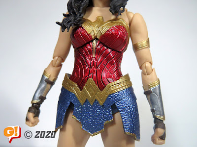 Figuarts Wonder Woman 84 action figure body armor details