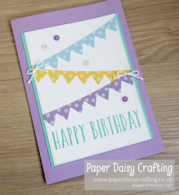 Playful Pennants Stampin Up