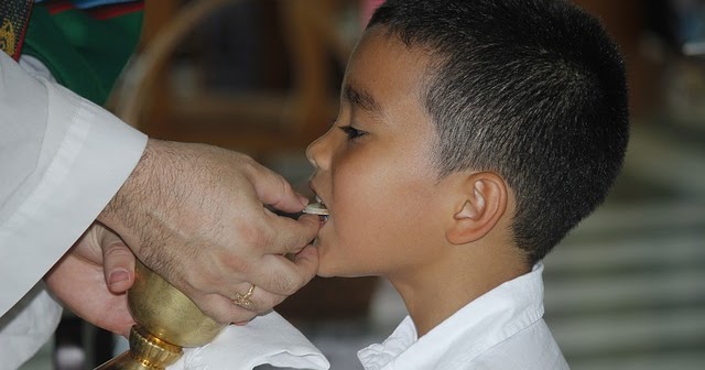 Doa Syukur Komuni Pertama Katolik I H S