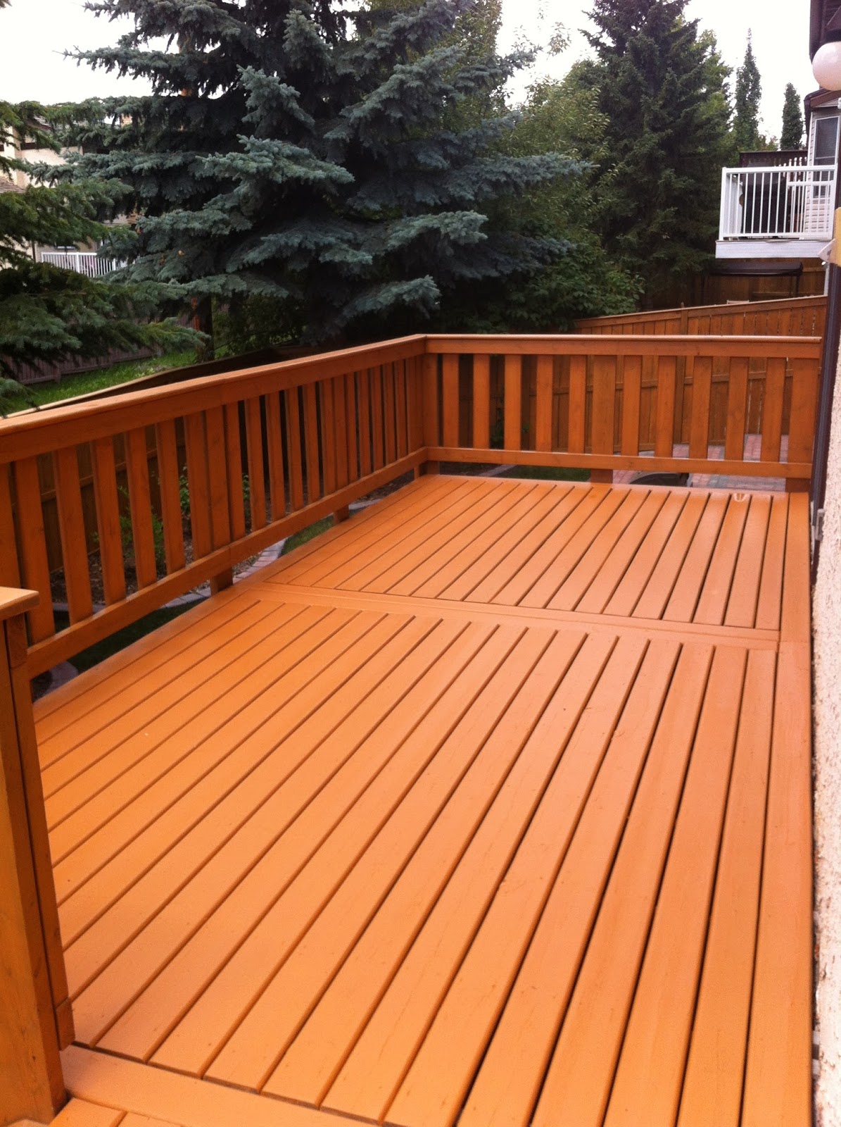 Illustrious Paint Works Behr Natural Cedar Tone SemiSolid Deck